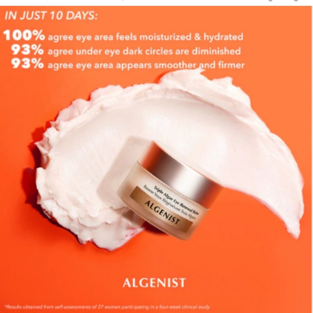 Algenist Triple Algae Eye Renewal Balm with Multi-Peptide Complex NIB